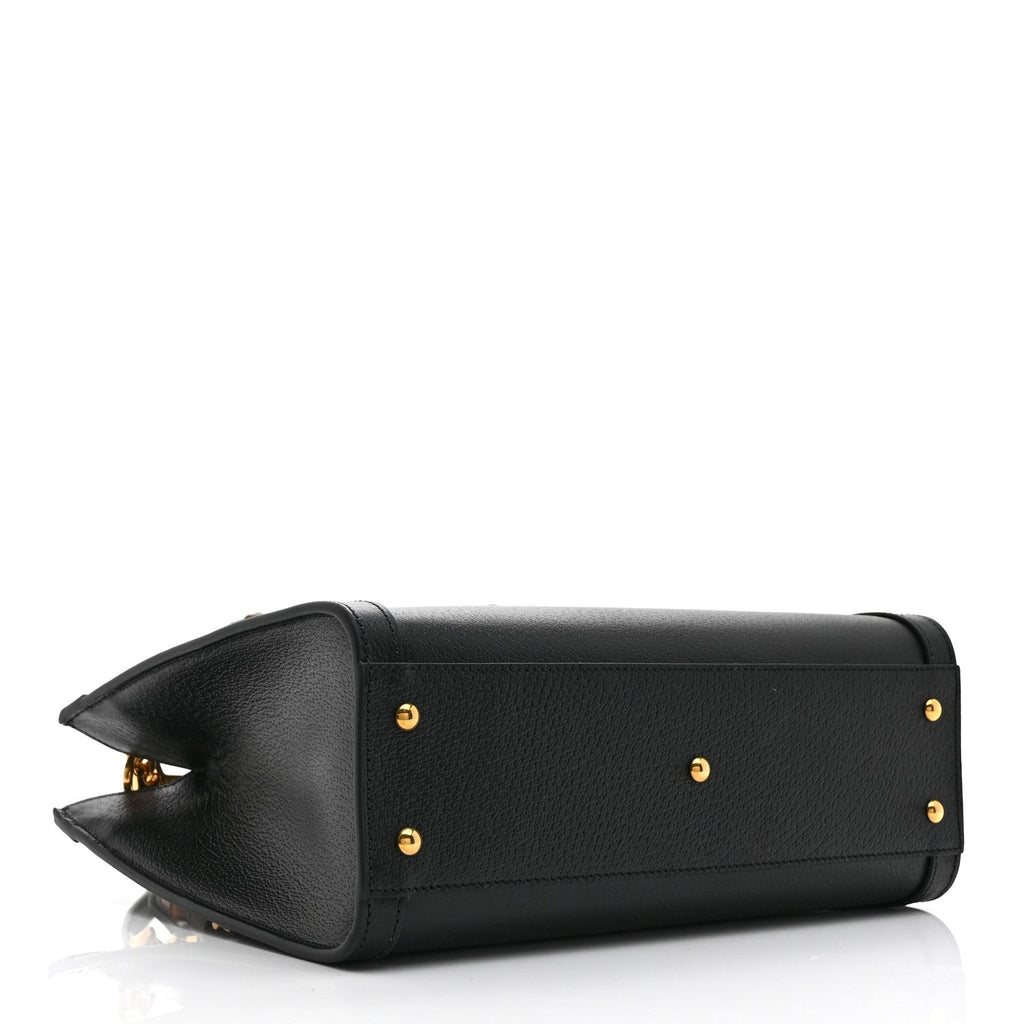 Gucci Diana Black Bamboo Tote