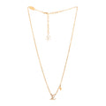 Louis Vuitton Gold Crystal Necklace