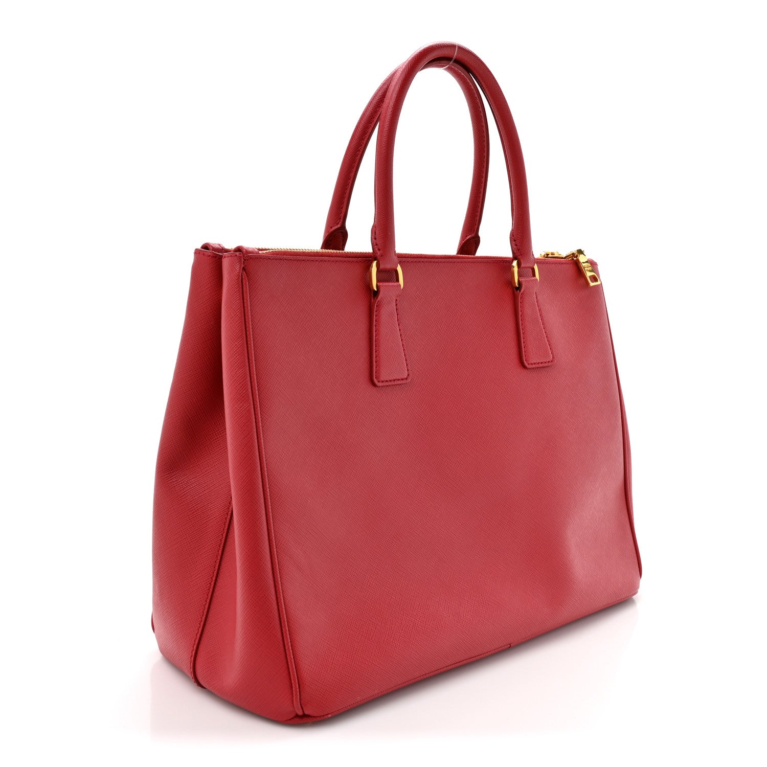 Prada Red Saffiano Galleria Tote