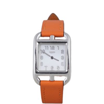 Hermes Cape Cod Orange Watch