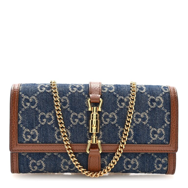 Gucci Jackie 1961 Denim Pouch