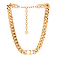Dior Gold CD Curb Necklace