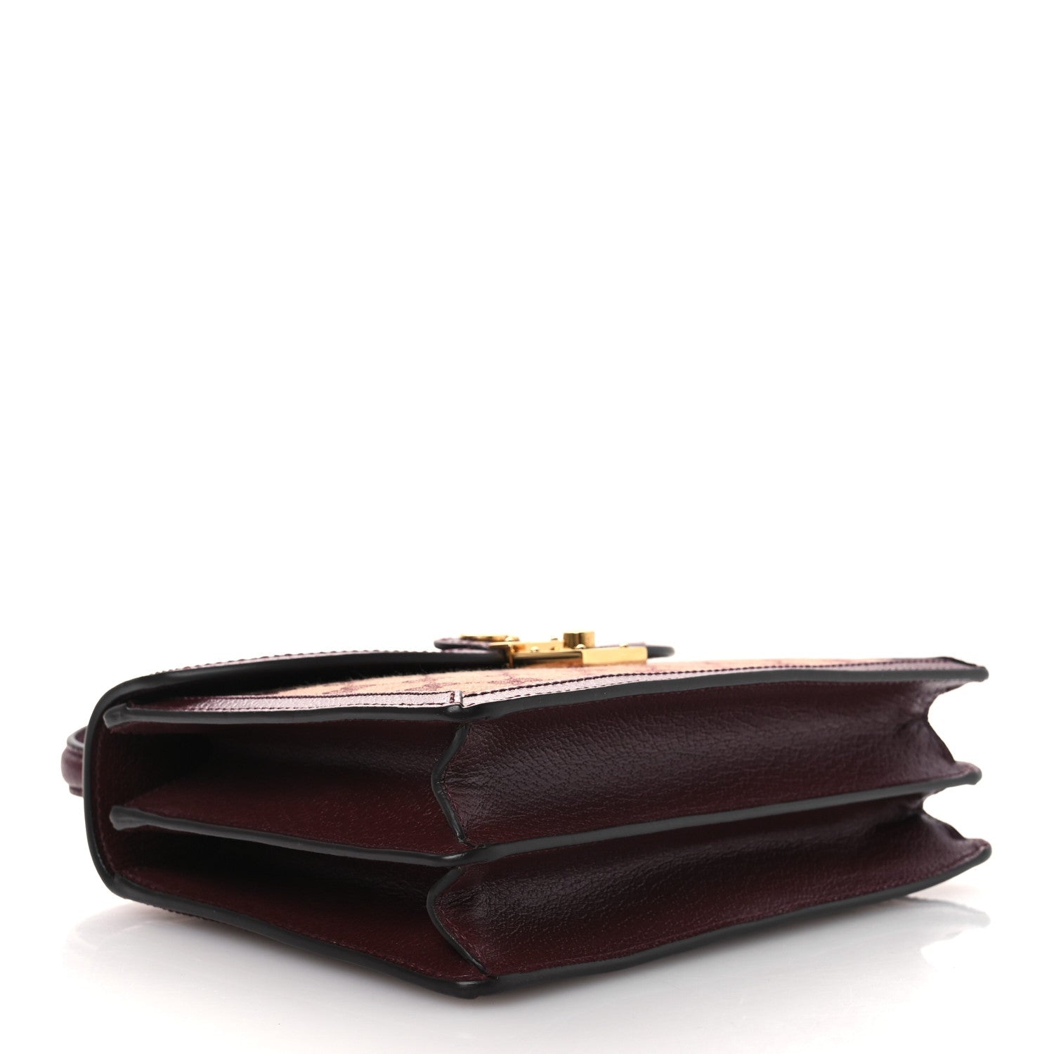 Gucci Burgundy GG Padlock Bag