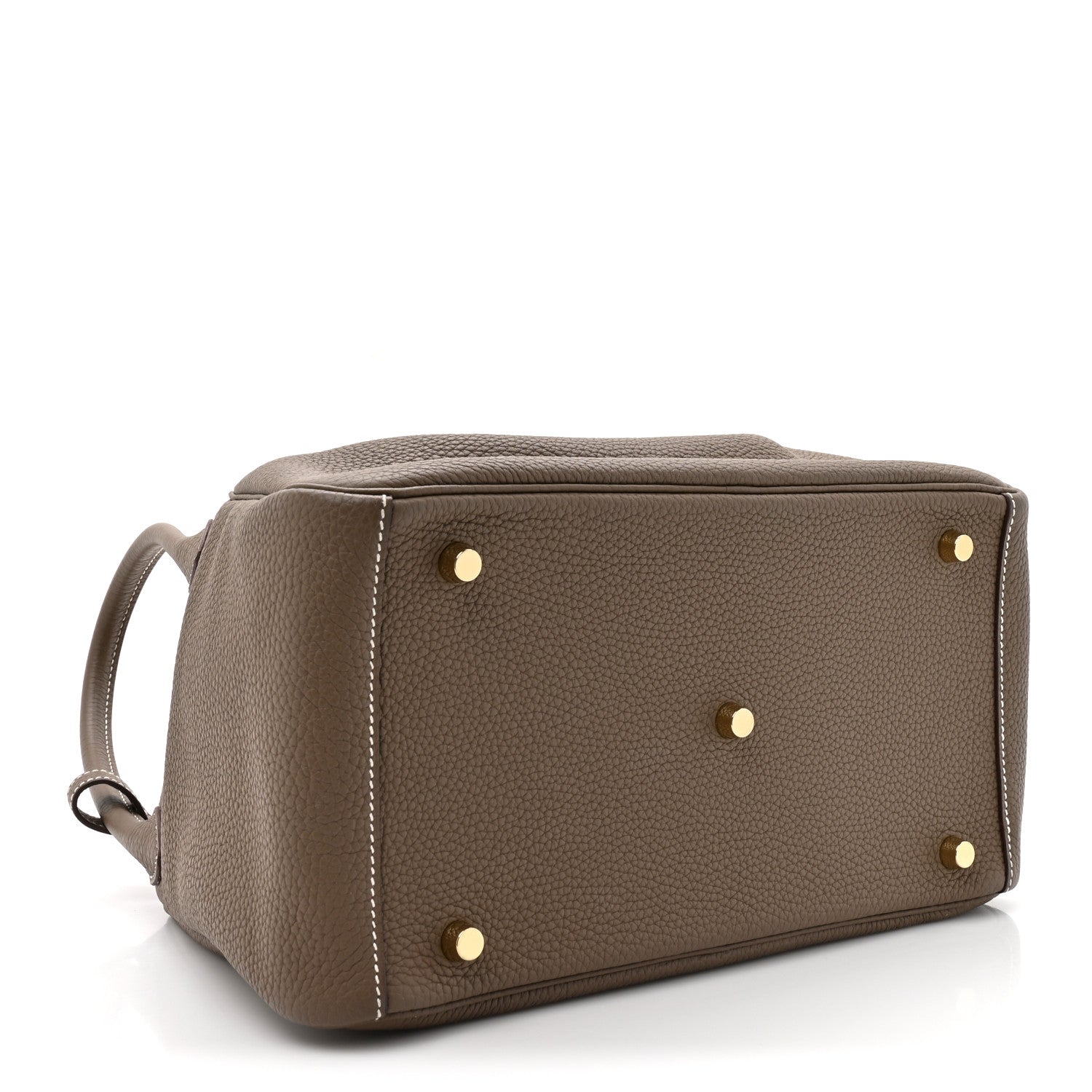 Hermes Lindy Etoupe Grained Leather