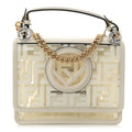 Fendi White Leather Monogram Bag
