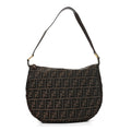 Fendi Zucca Monogram Canvas Hobo