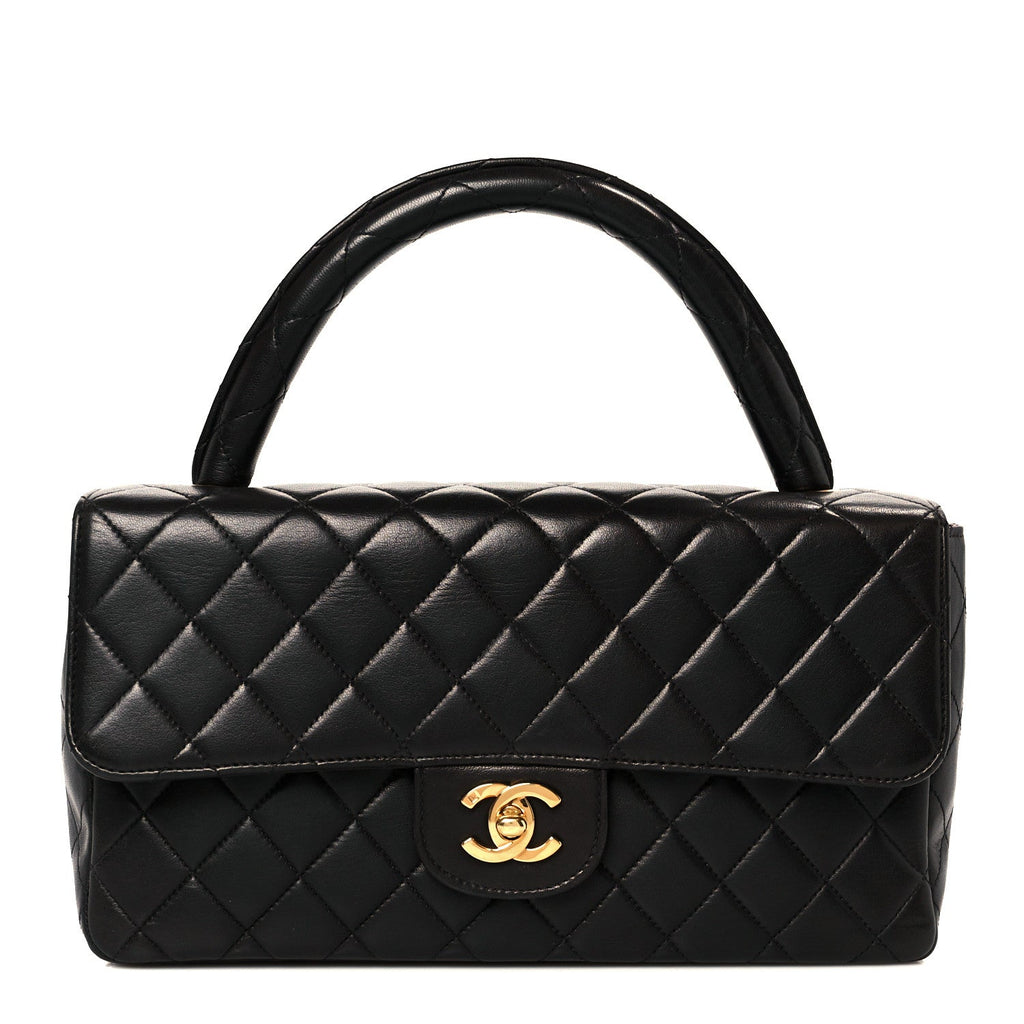 Chanel Black Quilted Lambskin Bag