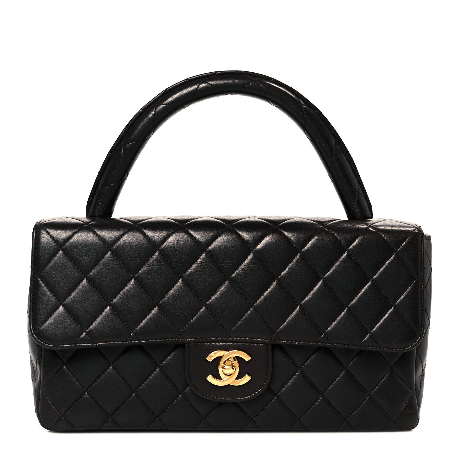 Chanel Black Quilted Lambskin Bag