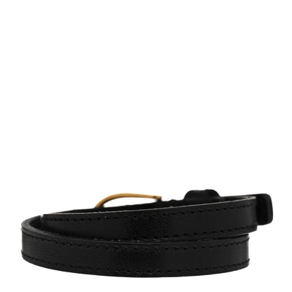 Saint Laurent Black Horseshoe Bracelet