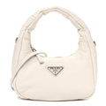 Prada White Leather Mini Bag