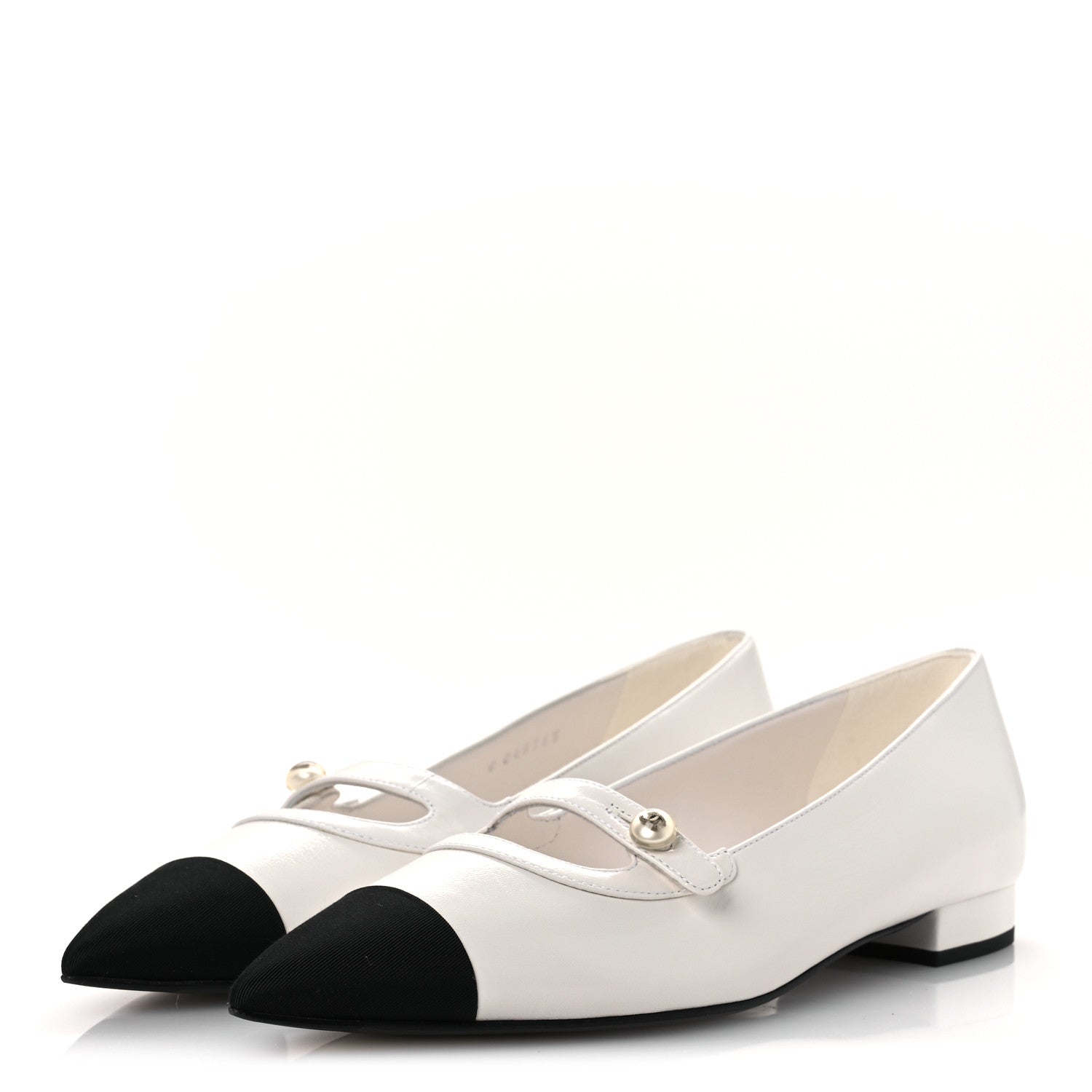 Chanel Two-Tone Cap-Toe Pumps