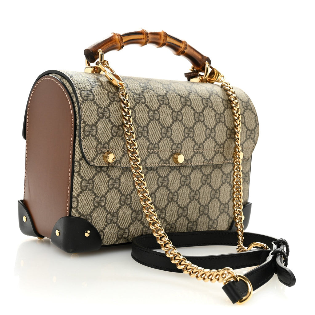 Gucci Padlock GG Supreme Bamboo