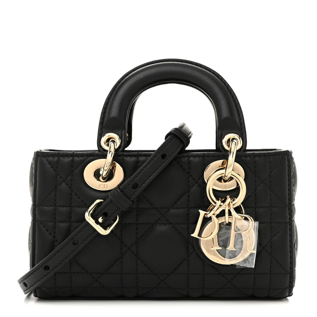 Dior Black Cannage Lady Bag