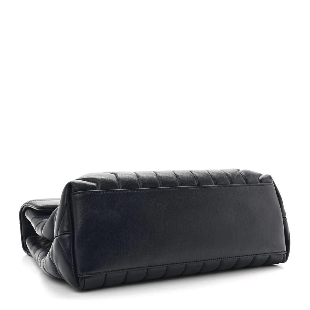 Saint Laurent Black Quilted Loulou