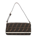 Fendi Zucca Canvas Baguette Bag