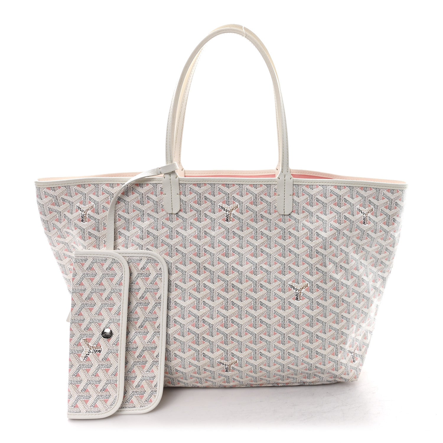 Goyard White Goyardine Saint Louis