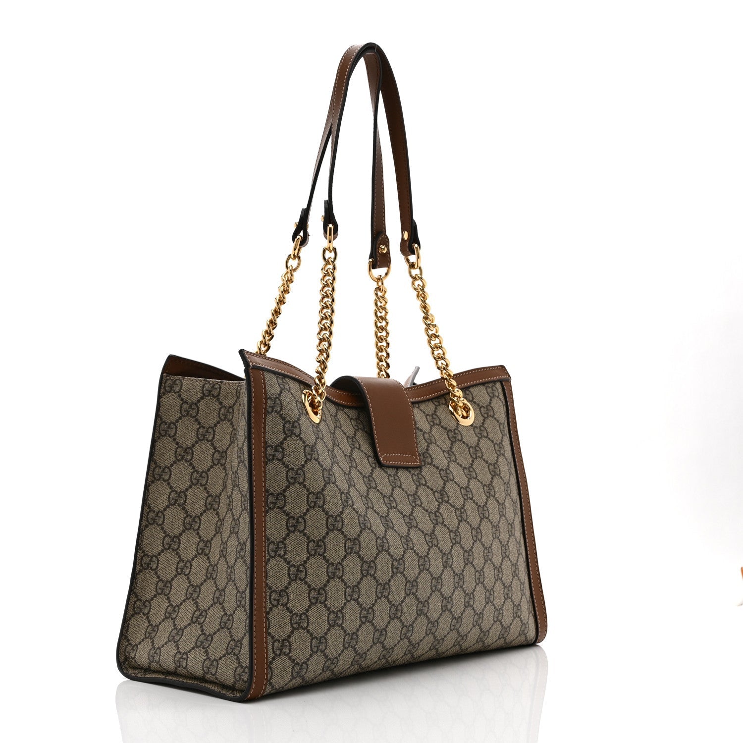 Gucci Padlock GG Supreme Tote