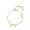 Louis Vuitton Gold LV Heart Bracelet