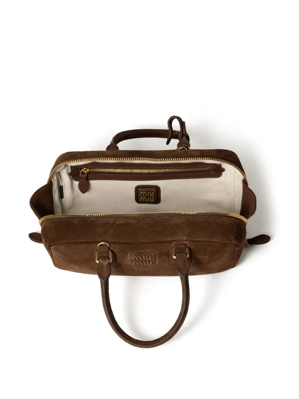 Miu Miu Brown Suede Arcadie