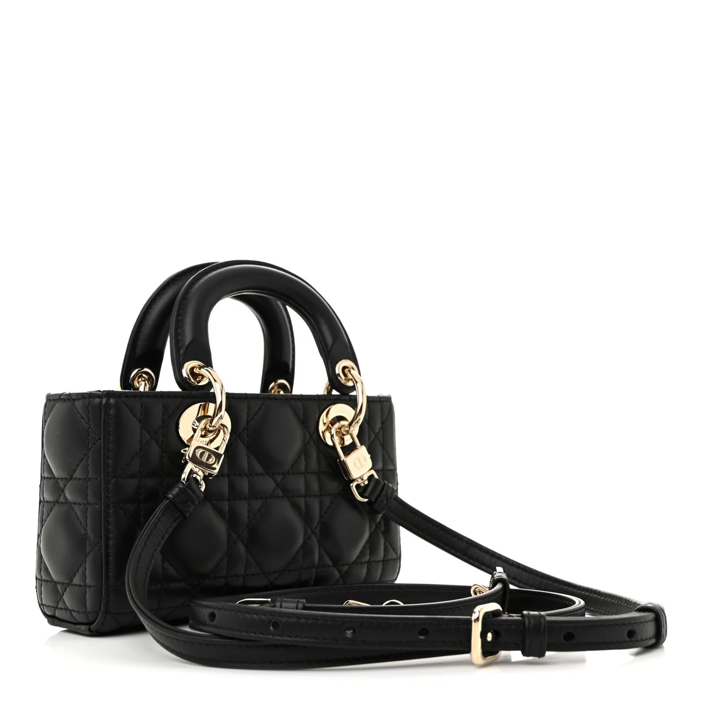 Dior Black Cannage Lady Bag