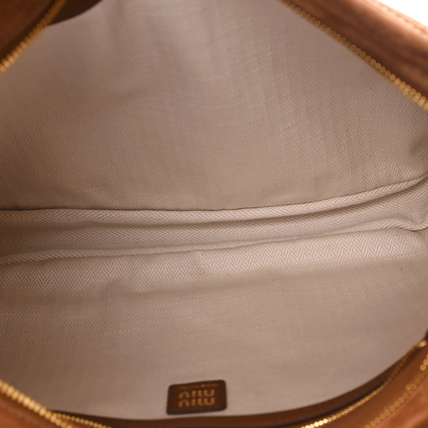 Miu Miu Brown Suede Bag