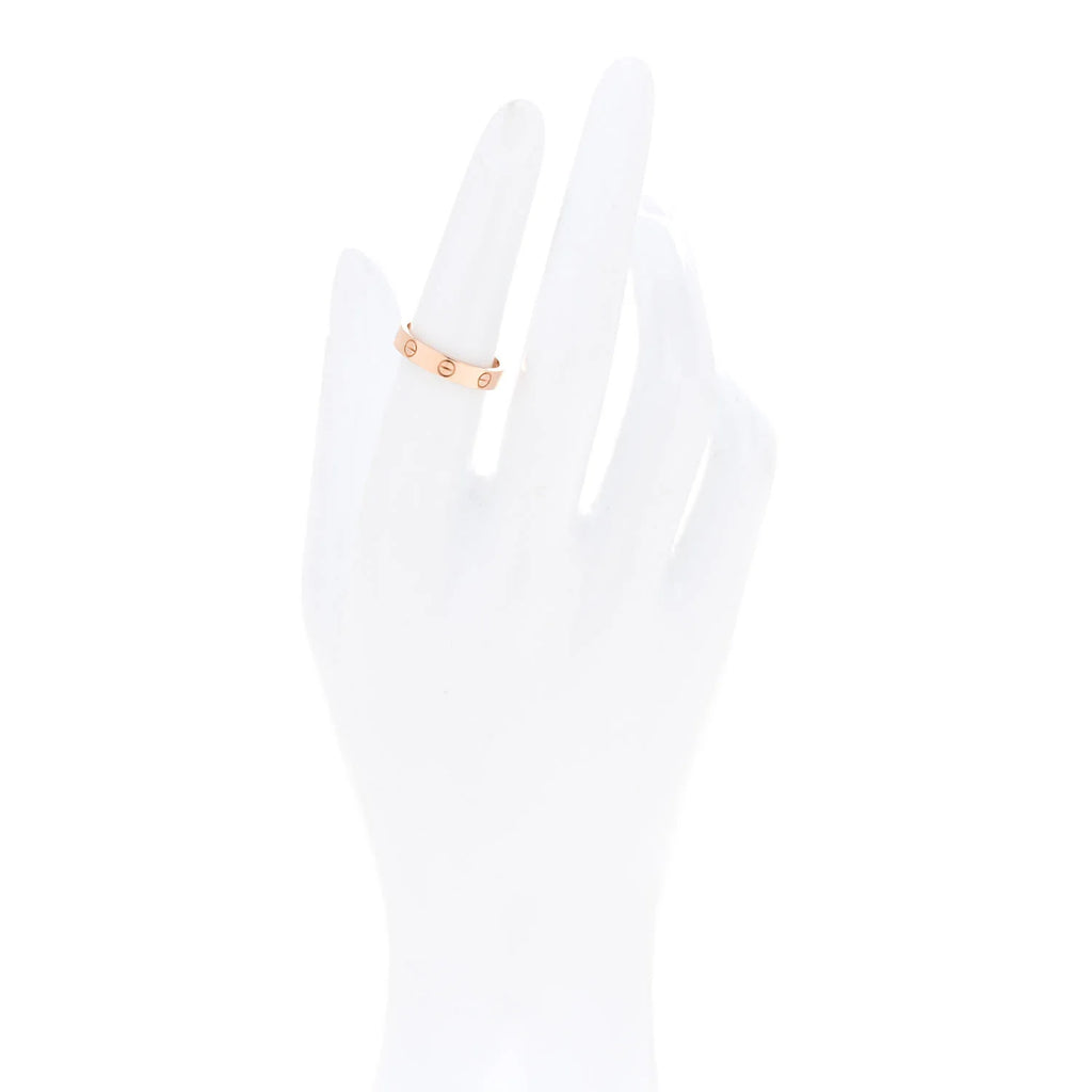 Cartier Rose Gold Love Ring