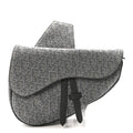 Dior Grey Oblique Jacquard Saddle