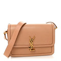 Saint Laurent Beige Leather Bag