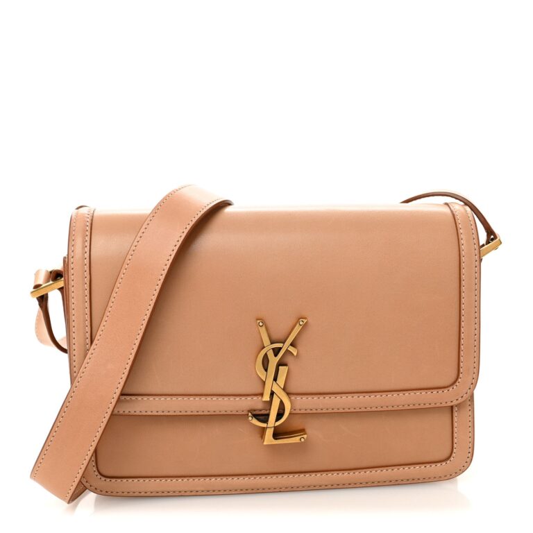 Saint Laurent Beige Leather Bag