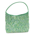 Goyard Green Goyardine Hobo Bag