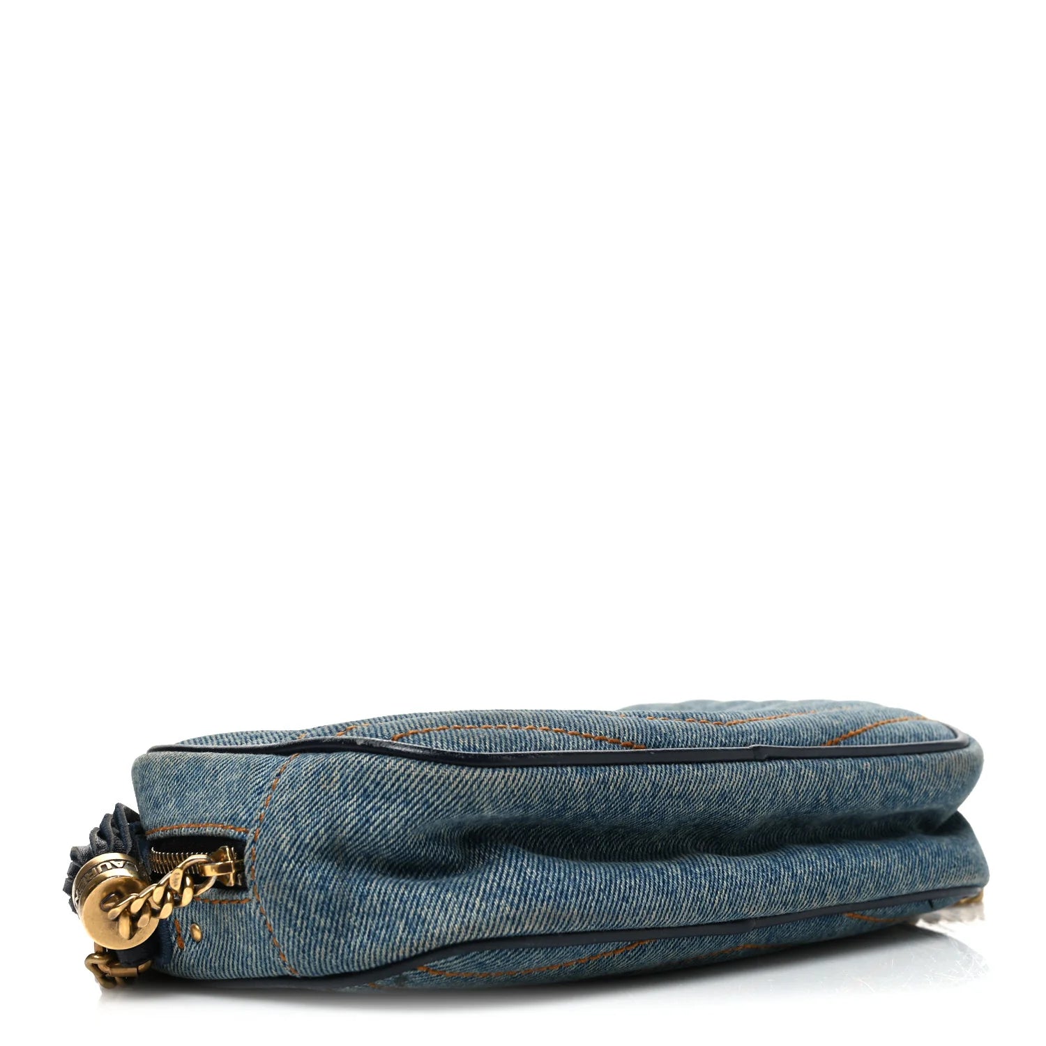 Saint Laurent Denim Quilted Lou