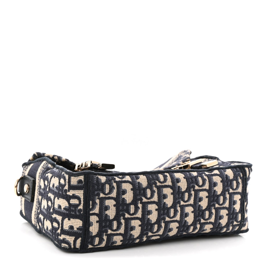 Dior Blue Oblique Messenger Bag