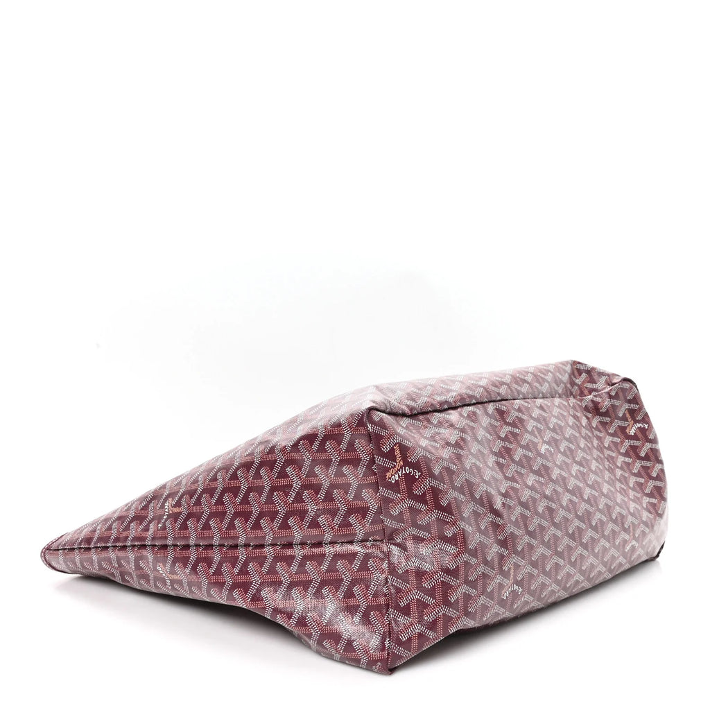 Goyard Burgundy Goyardine Saint Louis