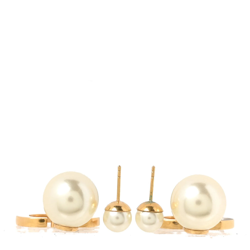 Dior Black CD Tribales Earrings