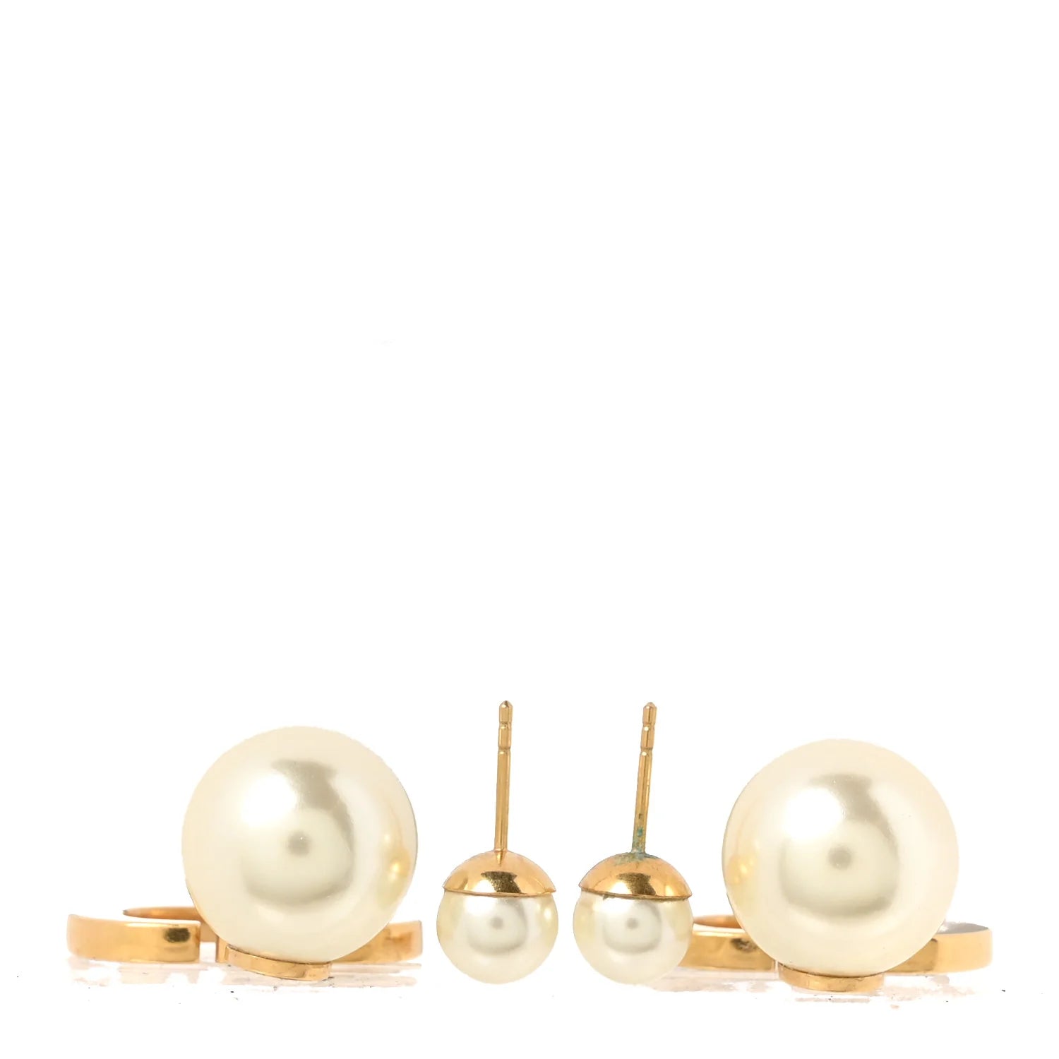 Dior Black CD Tribales Earrings