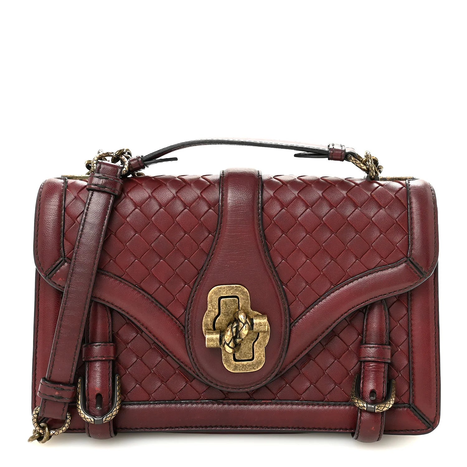 Bottega Veneta Intrecciato Knot Bag