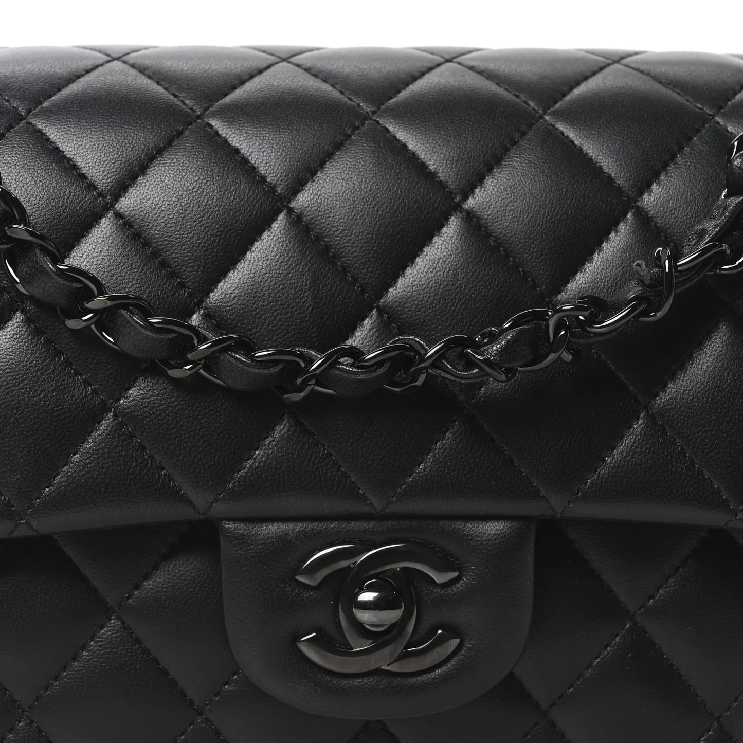 Chanel So Black Quilted Flap