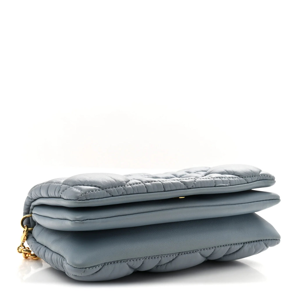 Dior Blue Padded Cannage Bag