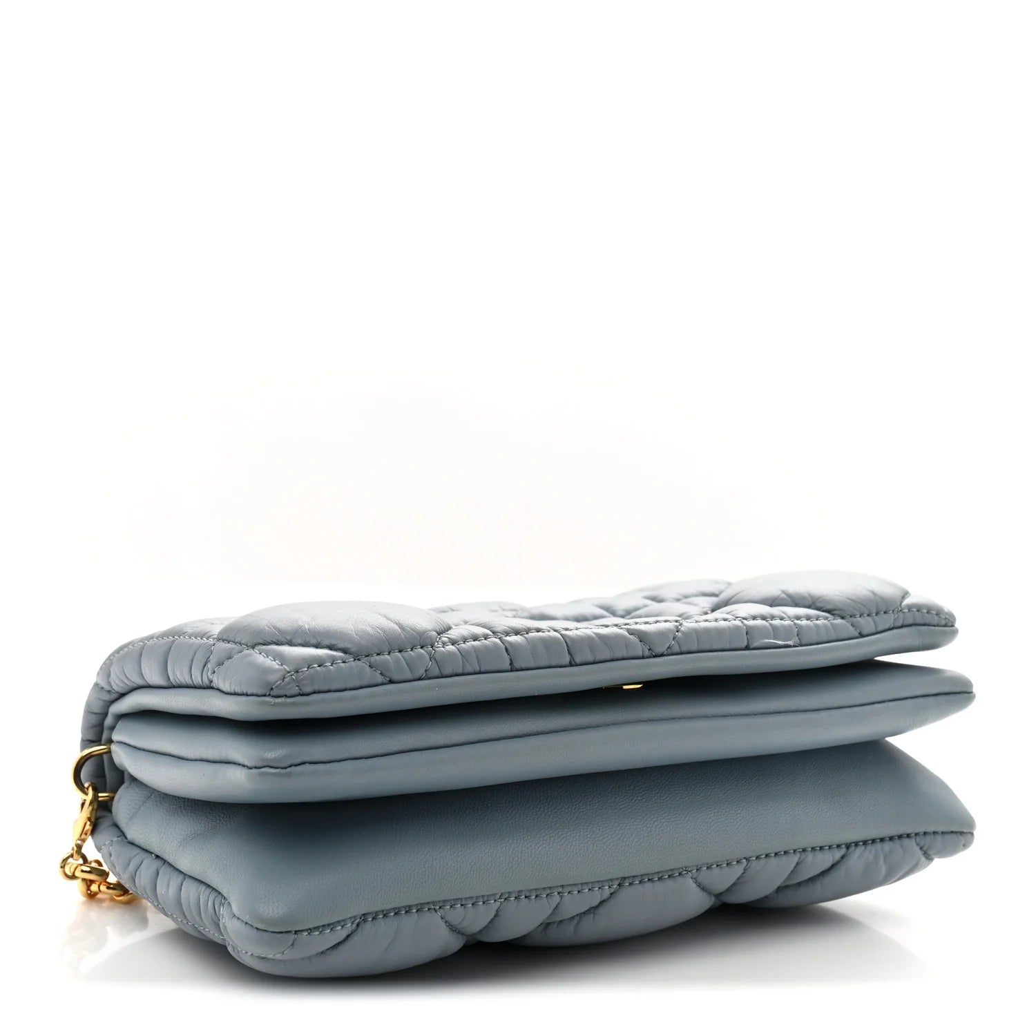 Dior Blue Padded Cannage Bag