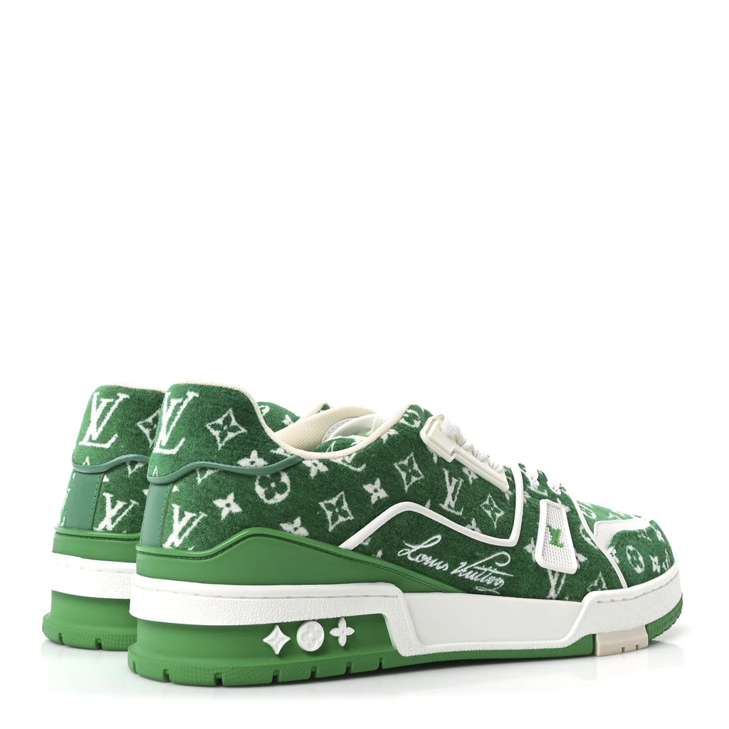 Louis Vuitton Green Monogram Trainer