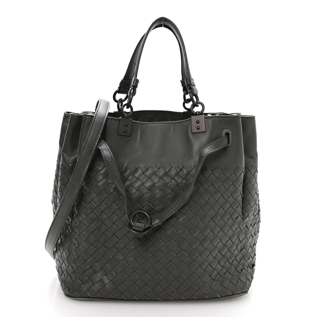 Bottega Veneta Intrecciato Leather Tote