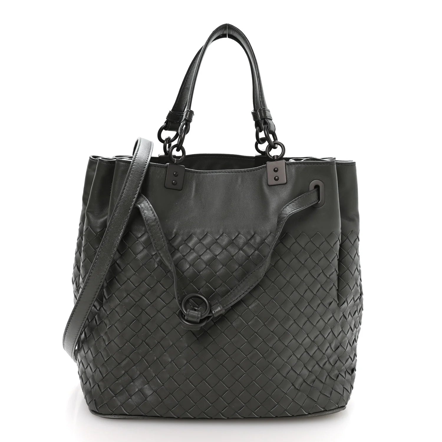 Bottega Veneta Intrecciato Leather Tote