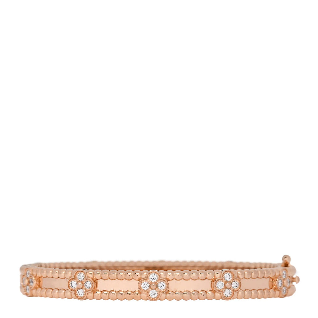 Van Cleef Perlée Clover Bracelet