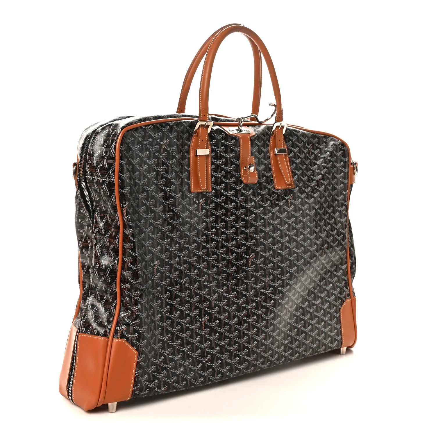 Goyard Black Goyardine Garment Bag