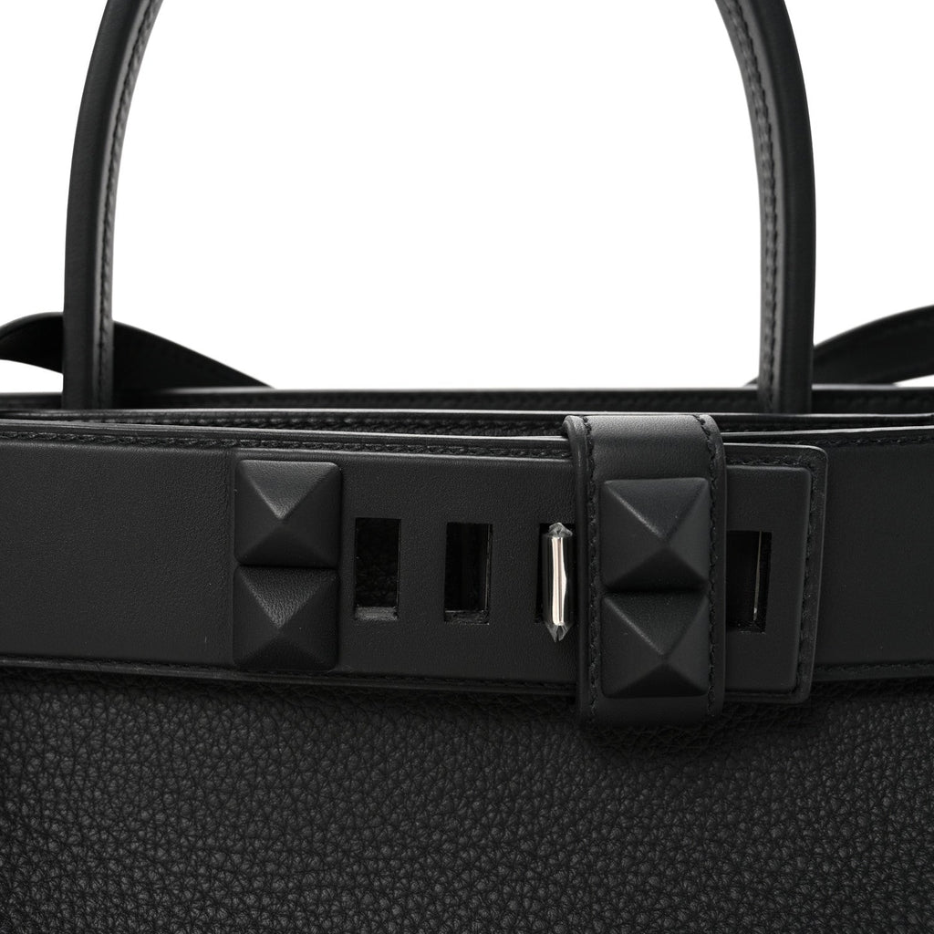 Hermes Black Grained 24/24 Bag