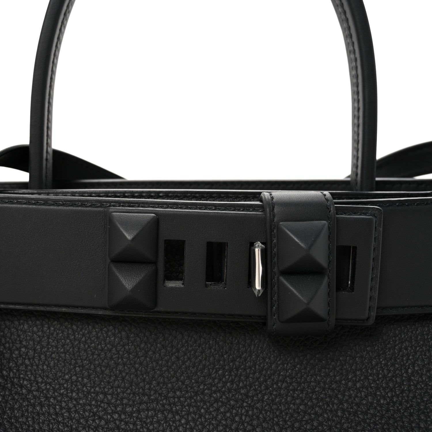Hermes Black Grained 24/24 Bag