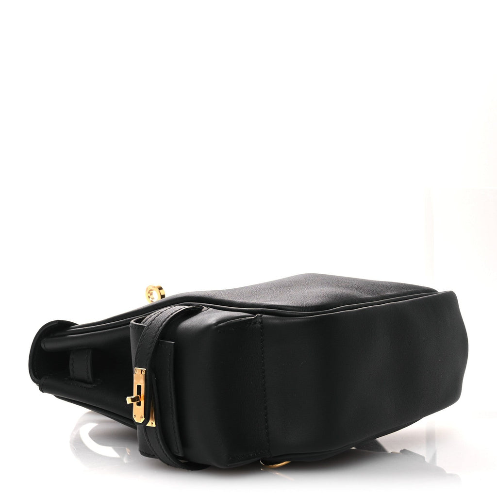 Hermes Black Kelly Depeche Backpack