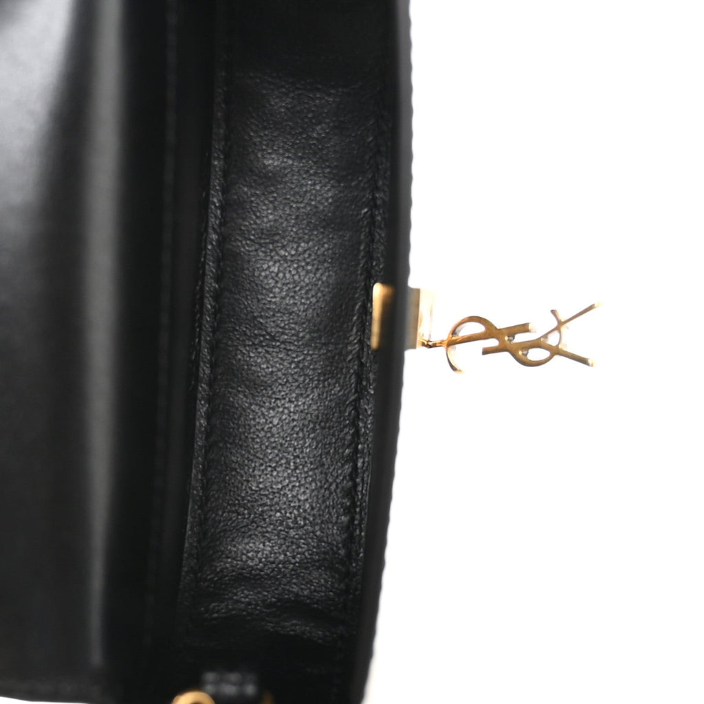 Saint Laurent Black Leather Bag