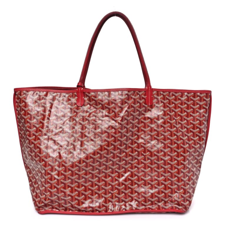 Goyard Red Goyardine Saint Louis
