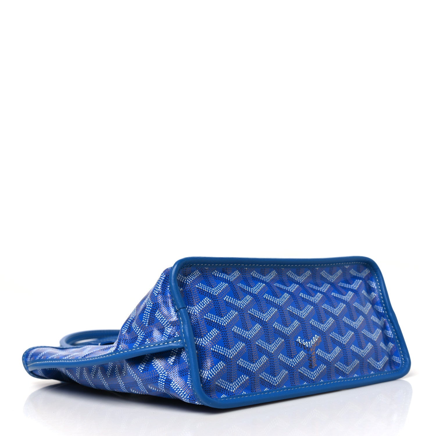Goyard Blue Goyardine Saint Louis